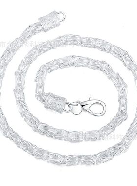 男士项链个性镀首饰精品银饰新款