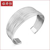 手饰 高级感手环镀银多线欧美手链s925火爆货源跨境手镯 时尚