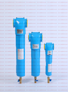 YUKA精密过滤器 管道过滤器 空压机管道除油除尘过滤器