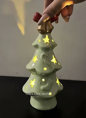 星星圣诞树小夜灯创意氛