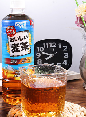 日本达亦多dydo正宗大麦茶0糖0卡0脂茶饮料600ml*15瓶官方旗舰店