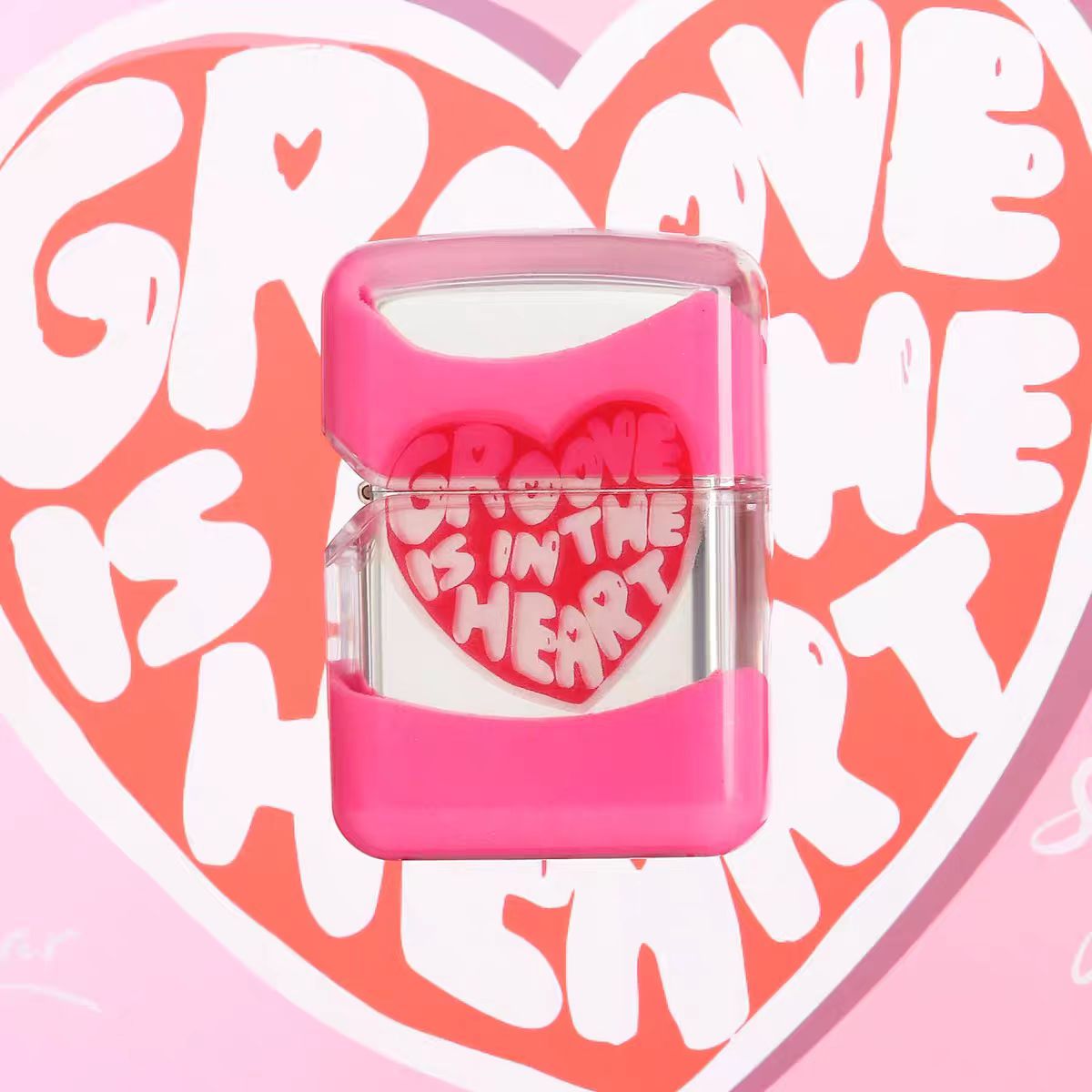 ZIPPO正品打火机【爱心流沙】表白送男友夜光七夕礼盒套装礼物