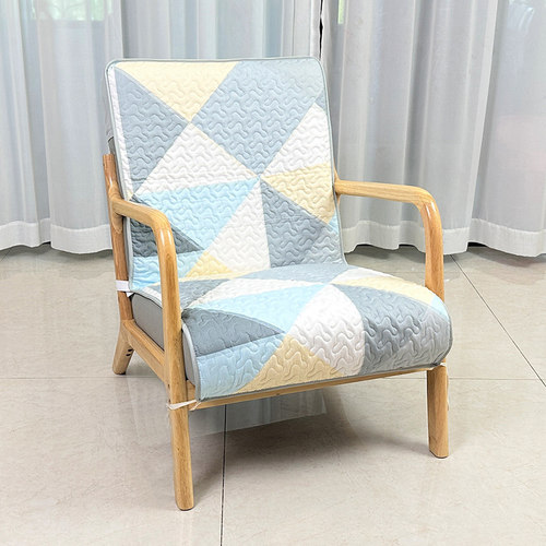 单人座高级椅子套罩秋冬沙发垫