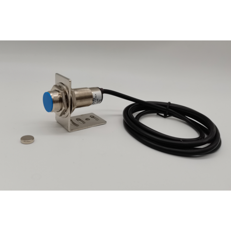 定制数显电子转速表汽车发动机转速过高过低提醒DC24V测速仪磁感