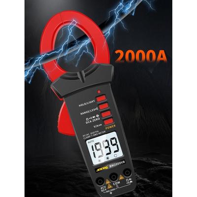 滨江BM2000VA/2000VB交流2000A带浪涌钳形万用表防烧高精度电流表