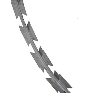 小区刀片3 刺绳热镀锌刀片刺网 4刀0MOA片刺绳 不锈钢刀片刺网
