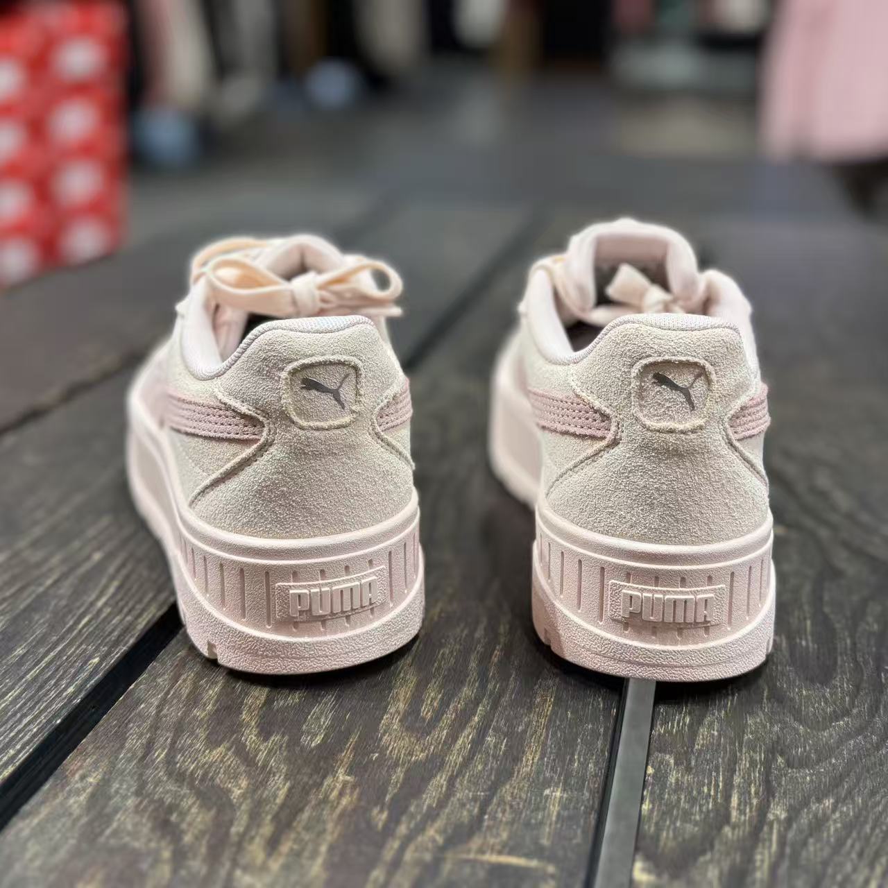 Puma/彪马宣美同款厚底增高板鞋