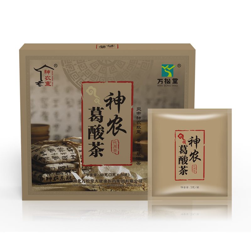 万松堂 神农葛酸茶 代用茶3g*20袋