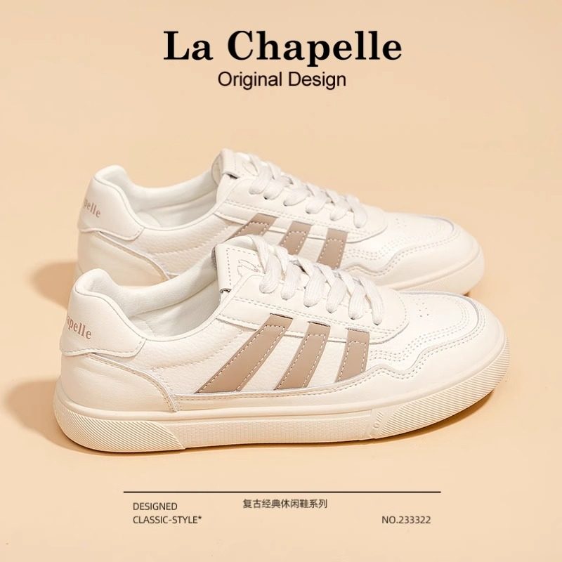 拉夏贝尔小白鞋女2026春夏新款学生百搭平底软底轻便运动休闲板鞋,女鞋,休闲板鞋,淘宝优惠券,粉丝福利购,淘宝优惠卷