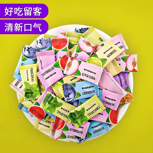 亲劲无糖薄荷糖清新口气