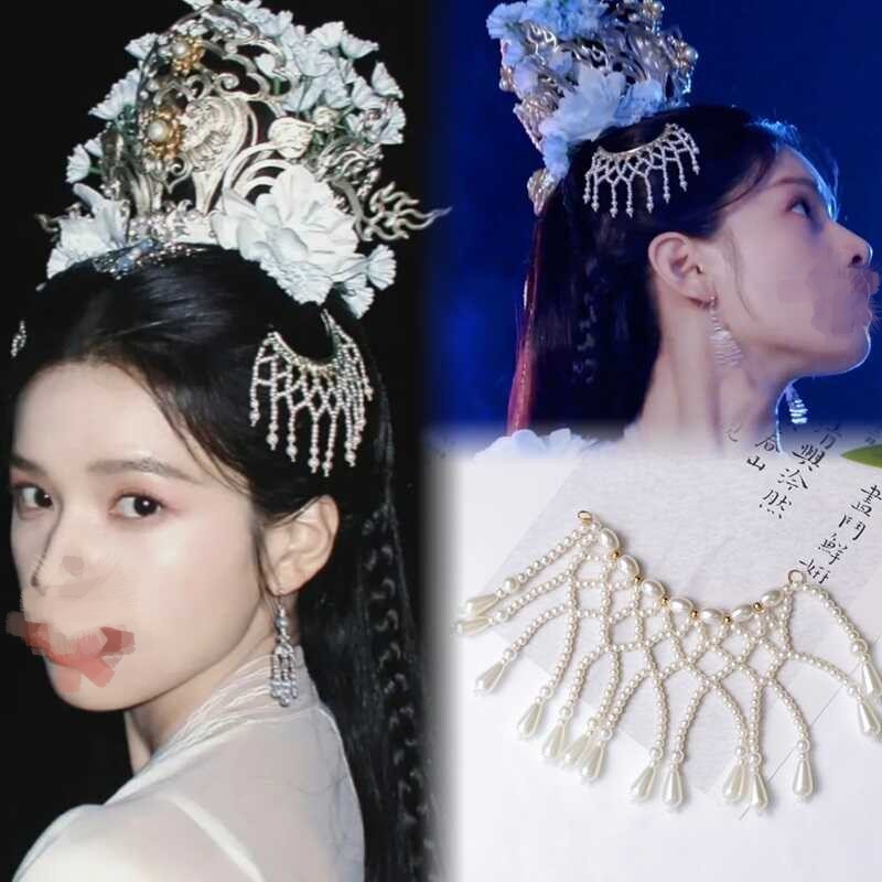 珍珠网发饰古装汉服配饰