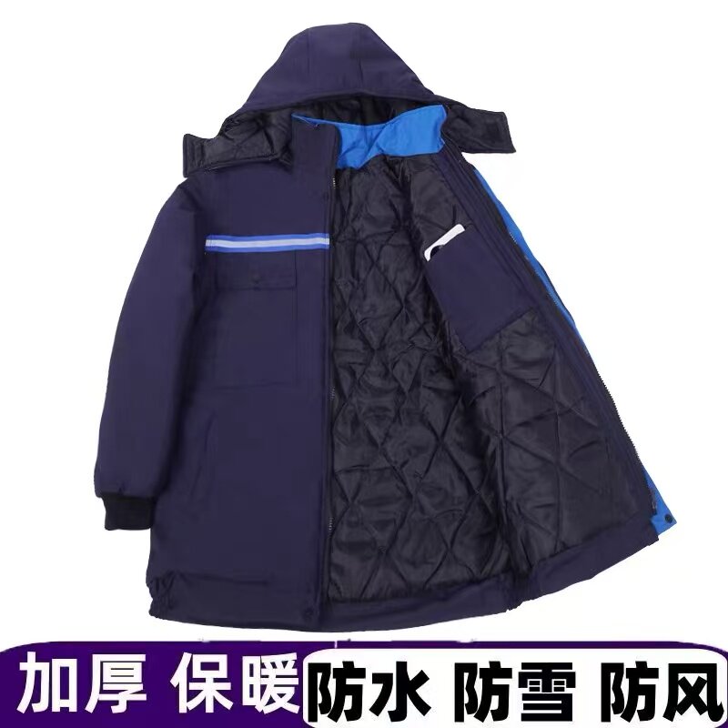 冬季防水防风加厚保暖棉衣棉服防寒服劳保棉袄工作服棉衣棉服多兜