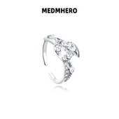 MHED HERO深空挚爱婚卡纯银S925秦彻黎深沈星回祁煜婚戒潮戒指环