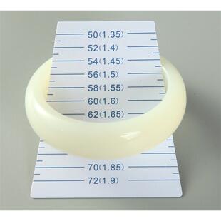 量手镯尺寸卡尺手镯手链玉镯玉器镯子内径圈口测量专用的尺子卡纸