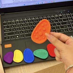 感官石儿童玩具解压神器耐高温硅胶触觉板专注力训练玩具解压玩具