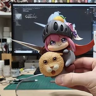 猫猫骑士doro手办乐丝手办玩具超可爱款耄耋豪猫公仔摆件生日礼物