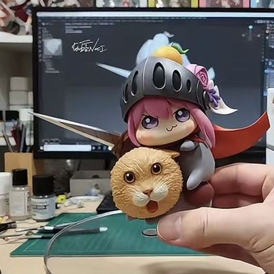 猫猫骑士桃乐丝手办玩具