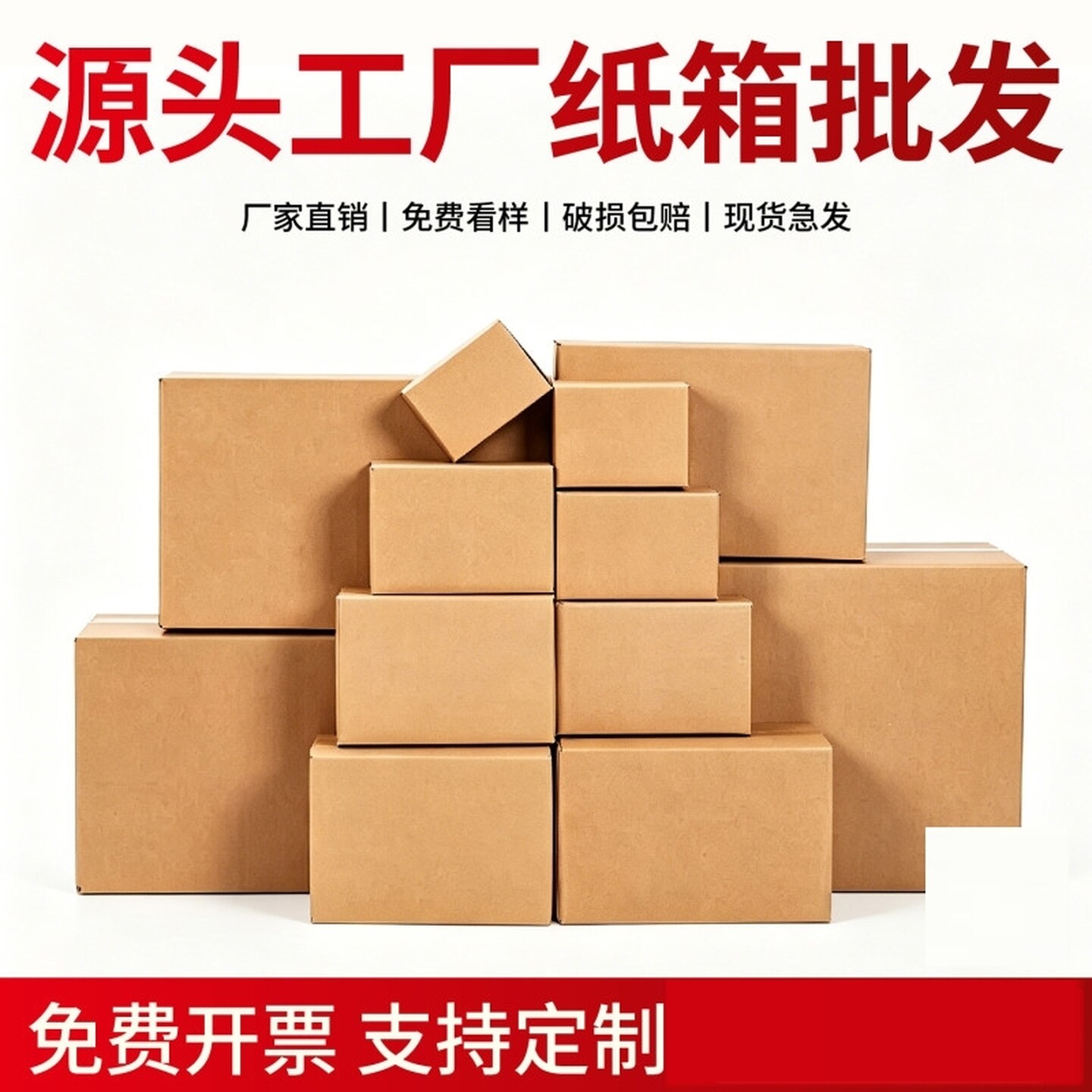 纸箱子快递打包搬家特硬加厚电商专用邮政物流包装盒工厂各种尺寸