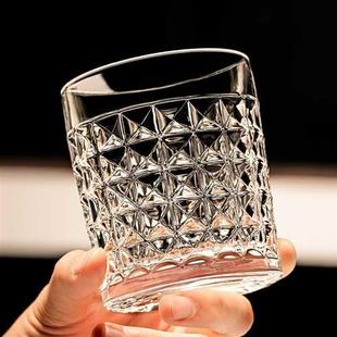 水晶玻璃酒樽酒具酒壶家用啤酒杯子 欧式 创意威士忌酒杯洋酒杯套装
