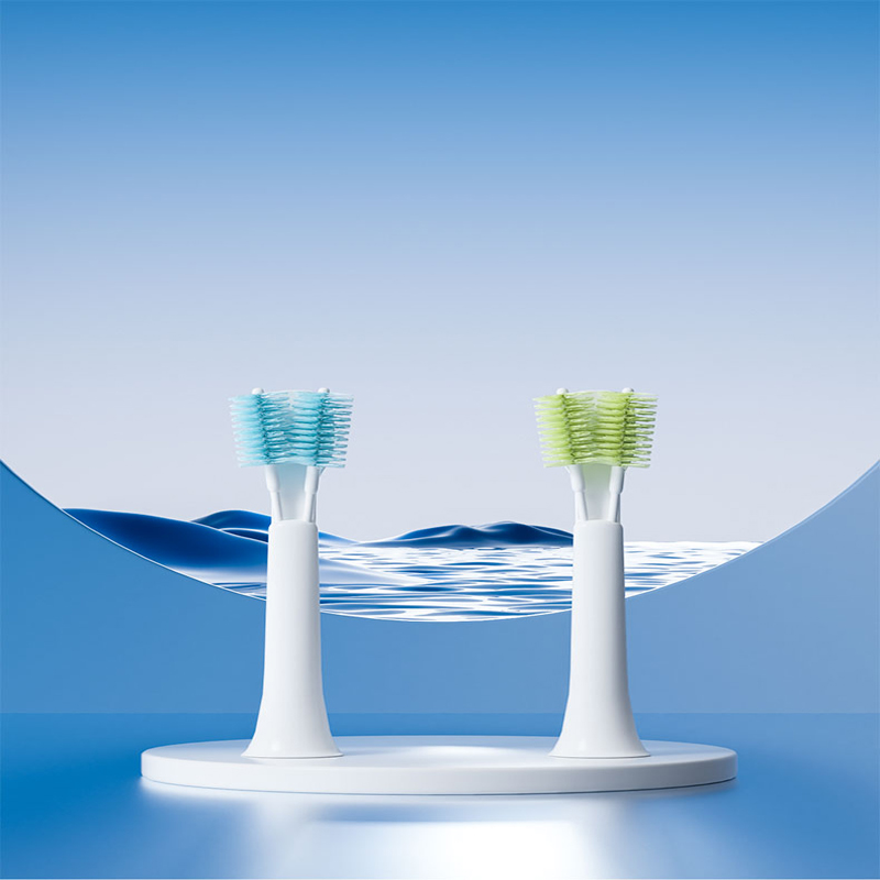 优洁巴氏电动牙刷替换刷头通用成人儿童智能全自动360度旋转刷头