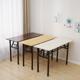 简易折叠桌长0.8x1x1.1x1.2米单双层40 60厘米宽小吃部餐桌子