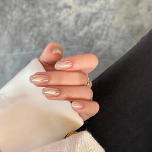 海莉同款美甲珍珠粉极光仙女魔镜粉月光粉指甲油胶装饰品