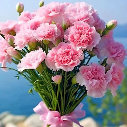 康乃馨种子重瓣四季播种阳台庭院驱蚊香草籽花卉盆栽花苗花种子籽