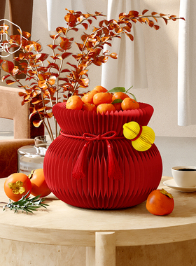 十八纸福气满袋产品展示柜展示架展会陈列货架门店置物架装饰摆件