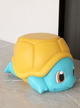 可爱创意卡通换鞋凳入户门家用脚凳沙发凳小凳子矮凳茶几摆件