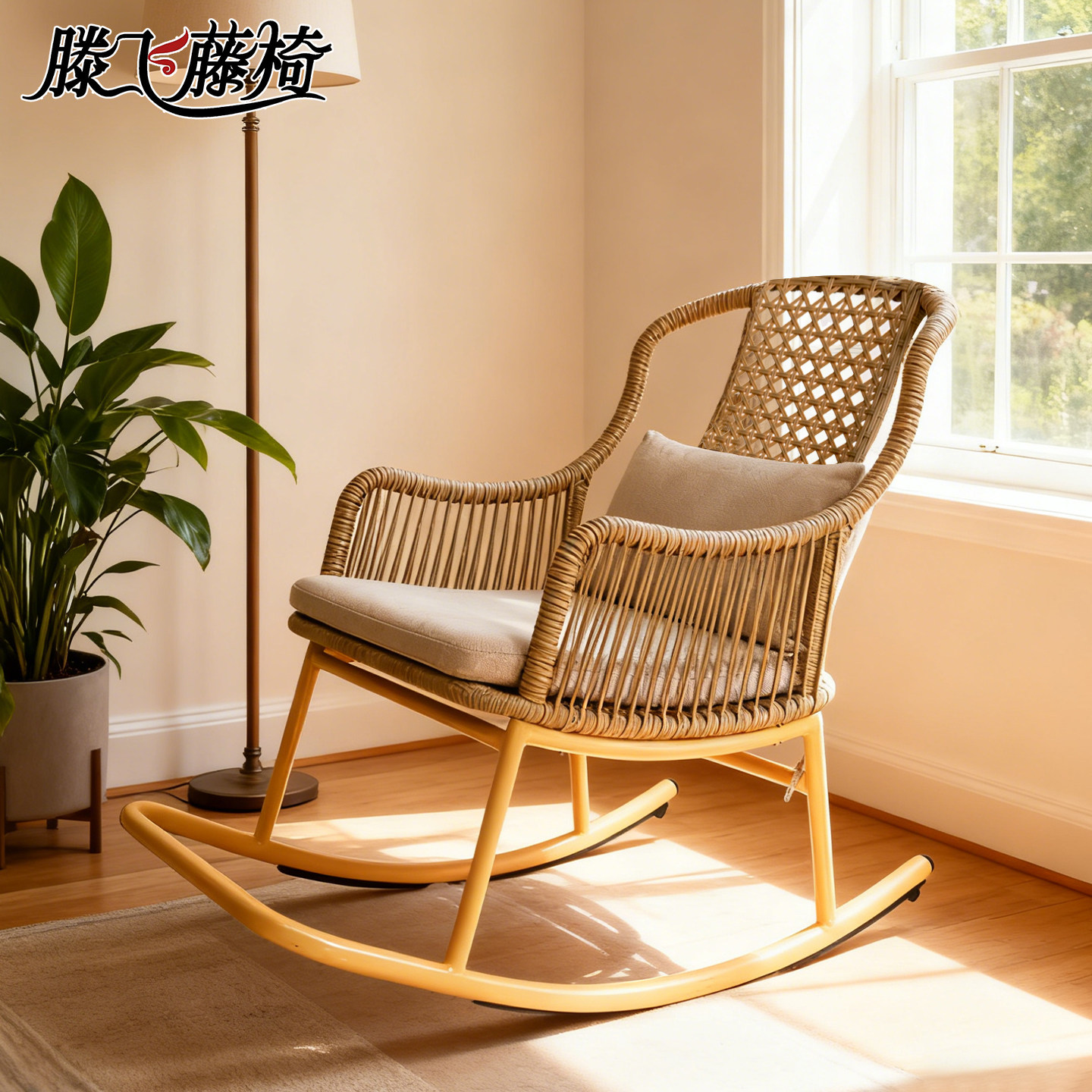 摇椅家用户外阳台懒人椅休闲躺椅客厅家用成人摇摇椅庭院大人躺椅,住宅家具,摇椅,淘宝优惠券,粉丝福利购,淘宝优惠卷