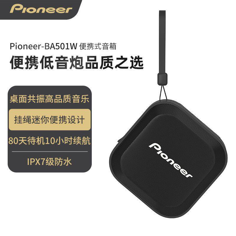 Pioneer先锋户外蓝牙音箱便携式低音炮小型迷你跑步专用防水音响