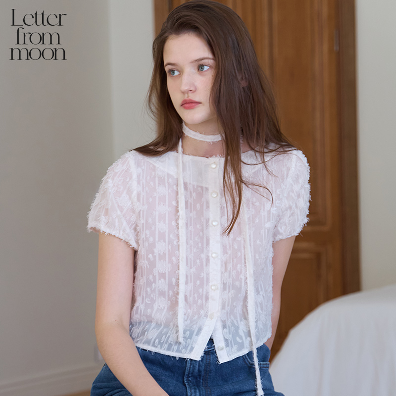 挂脖LETTERFROMMOON衬衫设计师