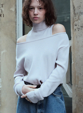 Letter from moon月球来信法式针织打底衫秋冬季节新款潮流时尚