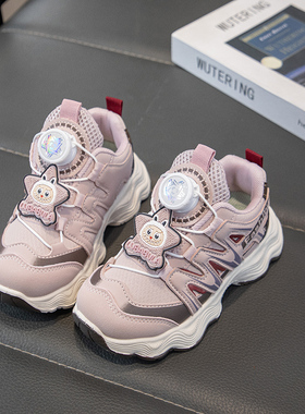 ABC Fans女童拉布布童鞋时尚运动鞋2025秋冬新款儿童软底休闲鞋男