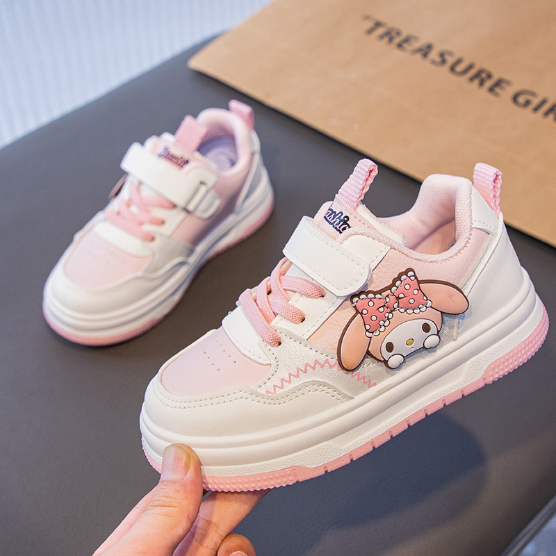 ABC Fans女童鞋美乐蒂板鞋时尚百搭小白鞋2025春季新款儿童运动鞋,童鞋/婴儿鞋/亲子鞋,板鞋,淘宝优惠券,粉丝福利购,淘宝优惠卷