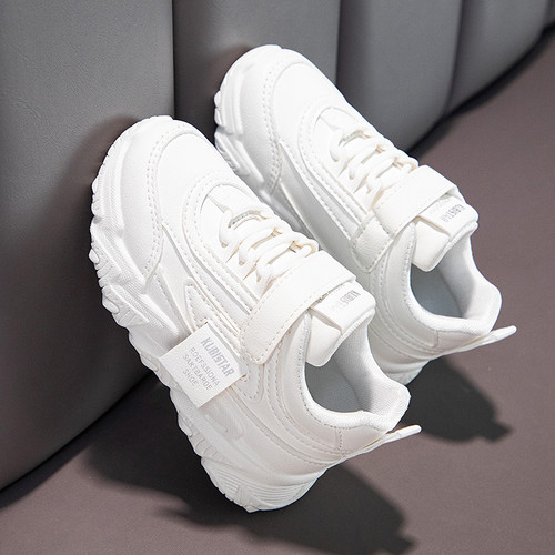 abcfans儿童小白鞋运动鞋