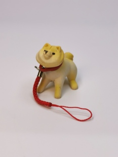 正版散货  散步柴犬拒否犬拒绝走路的柴犬黑柴挂件日常扭蛋现货