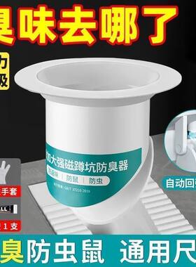 厕所洞口盖堵臭器蹲坑式