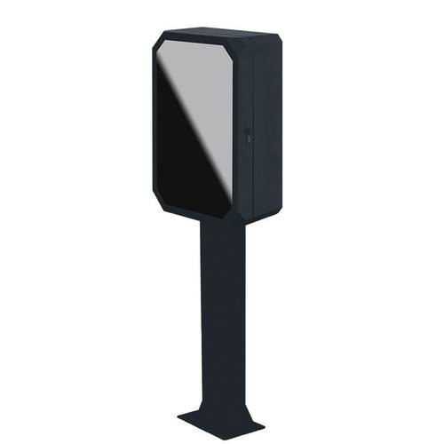 充电桩立柱加保护箱新能源充电保护箱壁挂式加厚立柱电动汽车户外