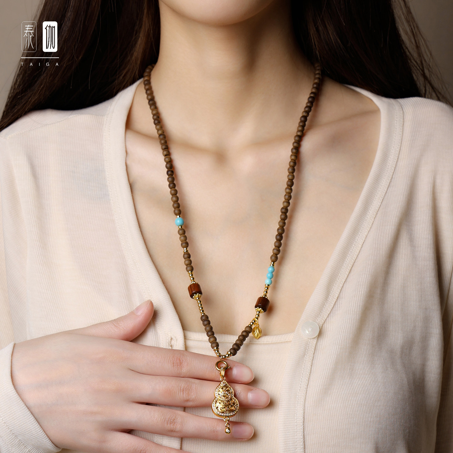 越南一线沉香古风珠链文玩玉石吊坠挂链檀木佛牌链子唐卡吊坠挂链,饰品/流行首饰/时尚饰品新,项链,淘宝优惠券,粉丝福利购,淘宝优惠卷