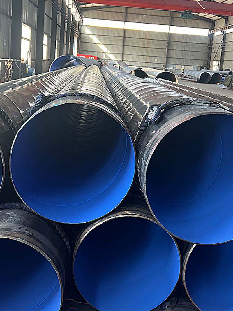 内外涂塑大口径管道外pe内ep双面涂塑复合钢管耐磨防腐蚀焊接埋地