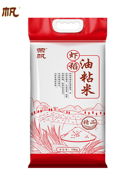 荣帆虾稻油粘米10kg虾稻共生当季新米籼米长粒香米晚稻大米家庭装