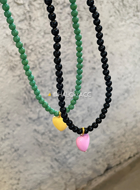 HALOkrACC韩代夏日派对项链