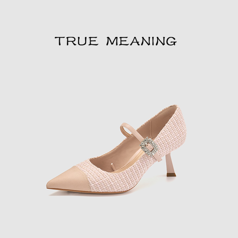 TrueMeaning玛丽珍高跟鞋