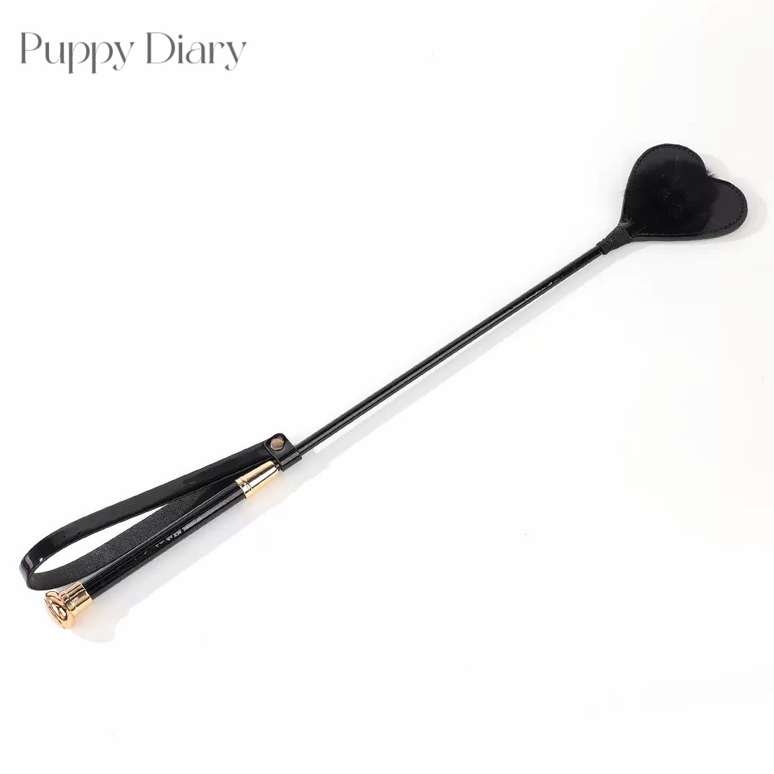 Puppy可爱毛球爱心长鞭COS道具