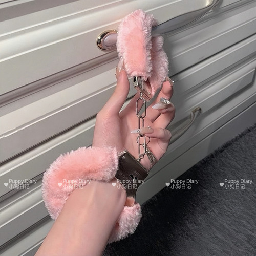 Puppy*毛绒手环女小众手饰剧本杀演出密室逃脱游戏cosplay道具