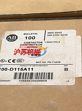 100-D115A11 全新原装AB开关