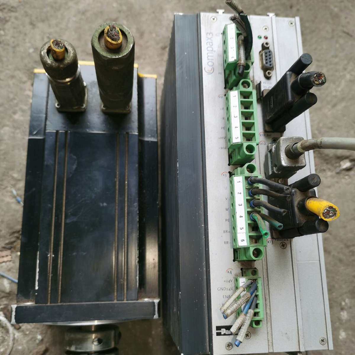 派克伺服驱动配套，compax3，驱动器C3S038V4F1