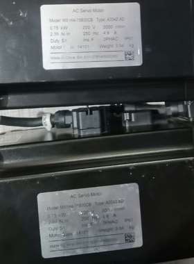 伺服750W带刹车电机，MS1H4一75B30CB一A3