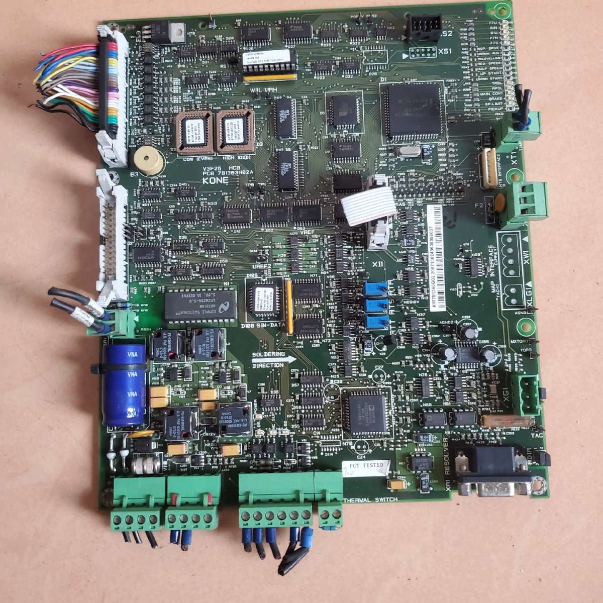 通力电梯V3F25变频器A1板，型号KM781380G02，